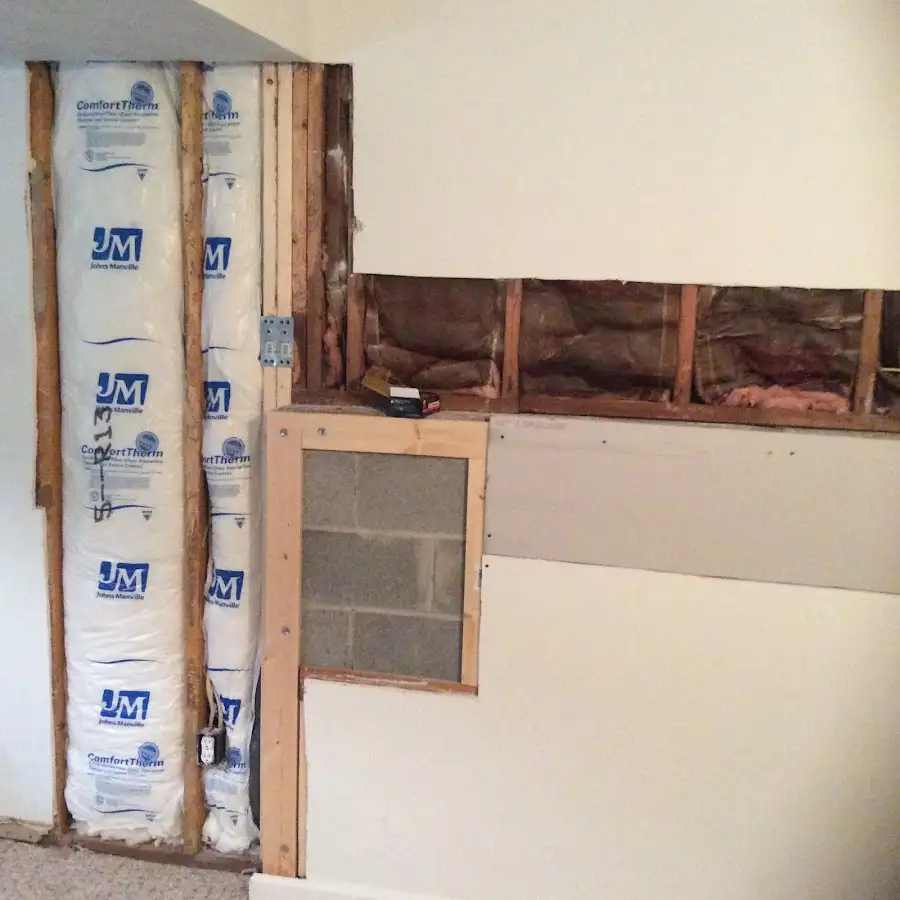 Wall insulation replacement during Odor Removal & Deodorization in North Vernon